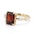 Garnet Wedding Engagement Ring - Janaury Birthstone 925 Silver Handmade Ring Us 7 For Sale - Image 4 of 5