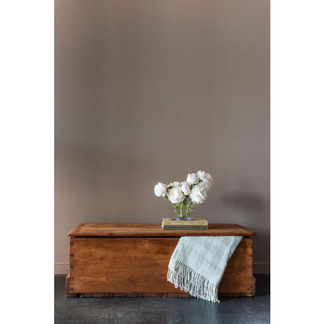 Gorgeous vintage trunk/chest. Approximately 5 ft long and 2 ft tall. I work with an interior designer who occasionally...