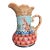 Late 20th Century Fitz & Floyd Herrich Collection Fox and Hare Pitcher For Sale