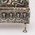Baroque 19th Century Hand-Worked Repoussé Sterling Oil Lamp Footed Menorah For Sale - Image 4 of 18