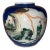 Antique Chinese Blue & White Famille Verte Figural Ginger Jar For Sale