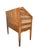 English Campaign Wooden Secretary, 1890s For Sale - Image 6 of 9