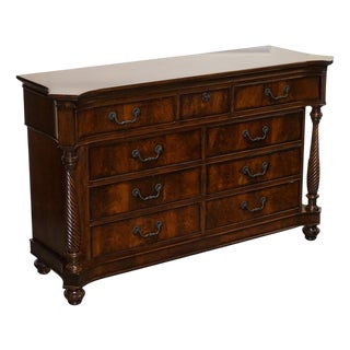 Large American Trinidad Breakfront Dresser from Thomasville For Sale