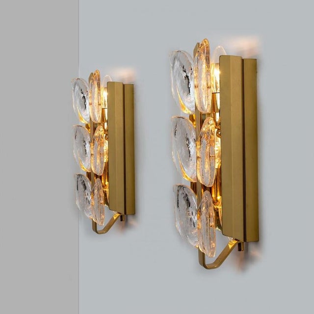 Model Florida Wall Light attributed to J.T. Kalmar, Vienna, Austria, 1969 For Sale - Image 12 of 18