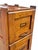 Antique Arts & Crafts Oak Four Drawer External Frame Office File Cabinet For Sale - Image 4 of 10