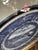 1970s Vintage Framed Blue and White Plate With Scene "Baltimore and Ohio R R" For Sale - Image 5 of 7