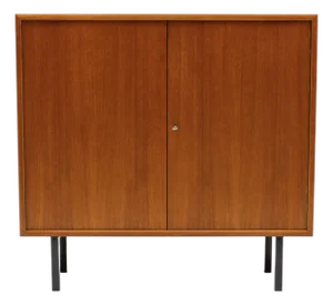 Danish Teak Two-Door Cabinet, 1960s