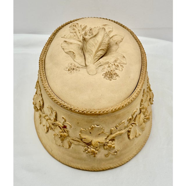 Beautiful Unusually Large Size Antique Wedgewood Caneware Game Pie Dish - "Terrine" Circa Mid 19th Century For Sale - Image 9 of 17