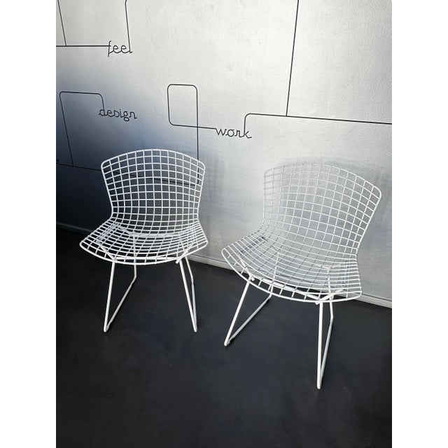 Model 4023 Dining Chairs by Harry Bertoia for Knoll International, 1970s, Set of 2 For Sale - Image 18 of 18