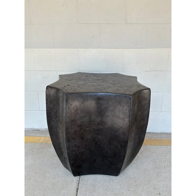 Contemporary Century Furniture Obsidian Lamp Table For Sale - Image 3 of 7