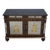 Vintage Chinoiserie Decorator Eglomise 2 Door Cabinet For Sale