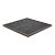 Large Square Tray in Black Shagreen With Bronze Patina Brass by Kifu Paris For Sale