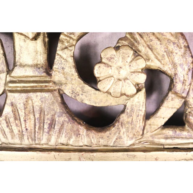 Wood Late 18th Century French Marriage Mirror For Sale - Image 7 of 10