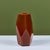 Robert Kuo Persimmon Facet Vase For Sale - Image 9 of 12