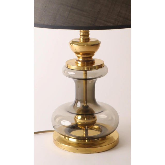 Mid-Century Modern German Table Lamp attributed to Ryszard Essig, 1970s For Sale - Image 3 of 7