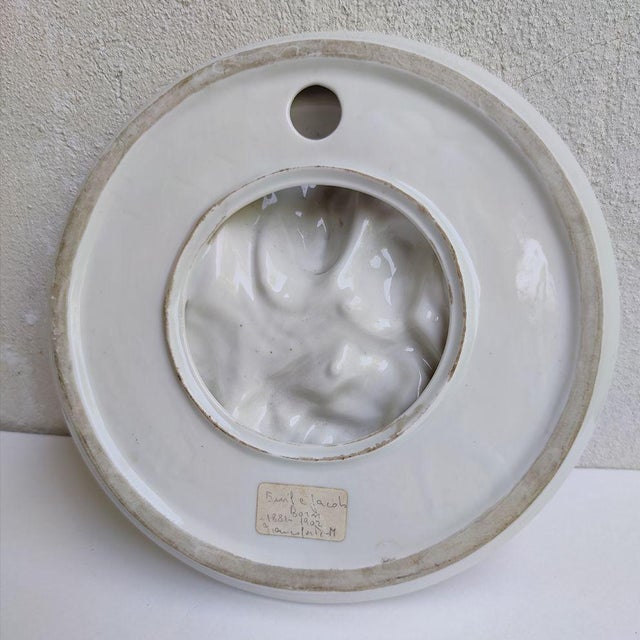 Late 19th Century Madonna with Child by Emile Jacob Born, 1890s For Sale - Image 5 of 8