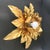Hollywood Regency Gold-Plated Florentine Floral Wall Lamps from Hans Kögl, Italy, Florence, 1960, Set of 2 For Sale - Image 9 of 17