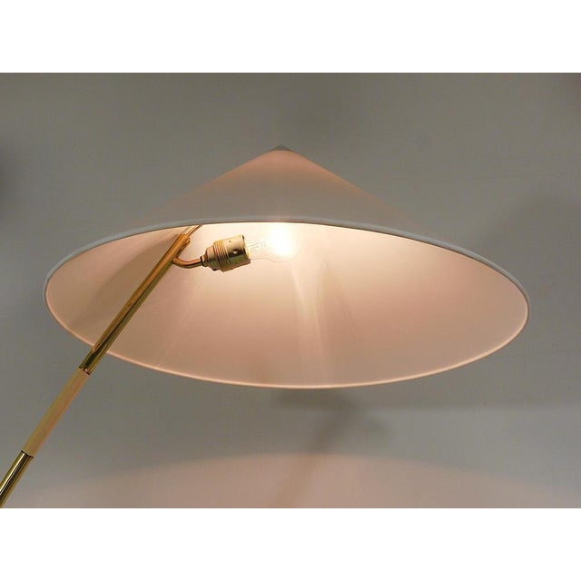 Mid-Century Sumatra Brass Floor Lamp from Rupert Nikoll, Vienna, Austria, 1950s For Sale - Image 11 of 17