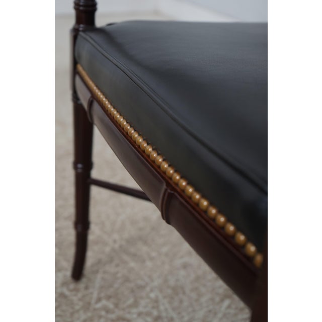 Pair of Hancock & Moore Leather Armchairs For Sale - Image 15 of 18