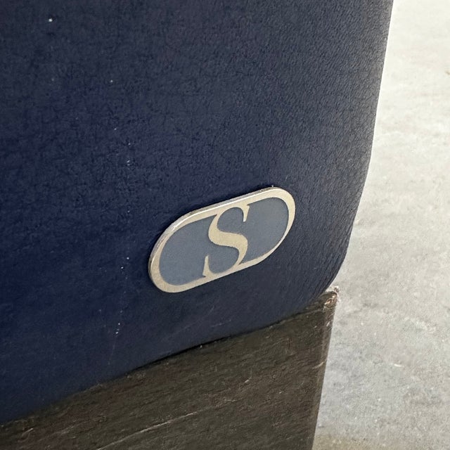 Vintage DS2011 Sofa in Blue Leather from de Sede, 1990s For Sale - Image 4 of 12