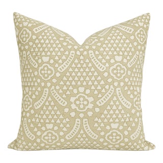 Sahara Beige Woven Pillow Cover, 22x22 Pillow For Sale