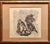 Original pencil signed Judaic woodcut on mulberry paper. MORTON GARCHIK (1929-2009) Jewish American artist painter,...