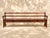 Wood Large Chapel Pew in Oak with Cross and Fleur-De-Lis Motifs, 1820 For Sale - Image 7 of 7
