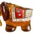 Vintage Amber Glass Decorative Elephant Pipe Holder from Moser Royo, 1930s For Sale - Image 3 of 8
