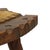 Brutalist Spanish Tripod Wooden Milk Stool For Sale - Image 14 of 15