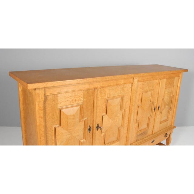 Vintage Danish Highboard by Henning Kjærnulf, 1970s For Sale - Image 3 of 8