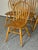 Dinaire Vintage Solid Oak Dinaire Bow-Back Windsor Dining Chairs, Set of 4 For Sale - Image 4 of 6