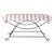 Panoplie Iron Loop Bench, Tan Gingham For Sale