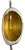 Early 20th Century Antique Abstract Egg Shaped Shade With Sculptural Dragon Goddess Finial Pendant Light For Sale - Image 5 of 18