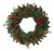 Pine and Berry Wreath 26"D For Sale