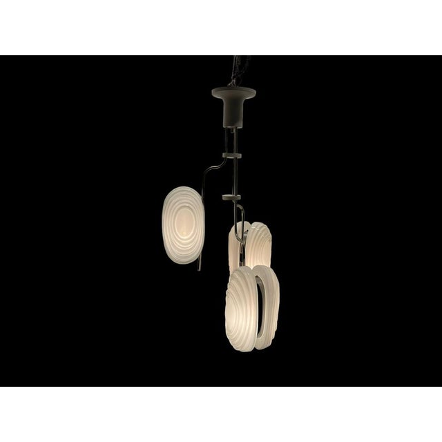 Architectural Murano Glass Light Pendant, 1970s For Sale - Image 16 of 17