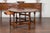 Brown English Oval Oak Drop-Leaf Table with Single Drawer and Baluster Legs For Sale - Image 8 of 11