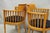 Late 20th Century Vintage Postmodern Maple Wood Spindle Barrel Back Lounge Arm Chairs - A Pair For Sale - Image 5 of 15