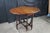 Antique William & Mary Style Oak Oval Drop Leaf Gateleg Side Table For Sale - Image 11 of 12
