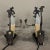 Antique Rustic Wrought Iron Wall Sconces - a Pair For Sale - Image 11 of 12