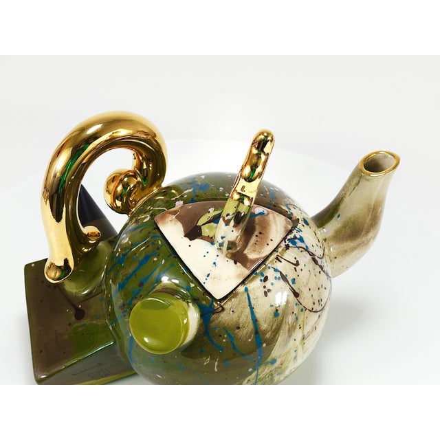Postmodern Pop Art Sculptural Tea Service by Juraj Mahalik for Art4, Slovakia, 1990s, Set of 10 For Sale - Image 13 of 18