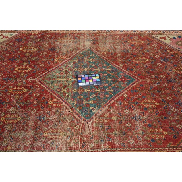 Textile Antique Malayer Rug 4'6'' x 6'7'' For Sale - Image 7 of 10