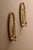 Mid-Century Swedish Oval Brass Sconces, Set of 2 For Sale - Image 9 of 10