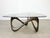 Italian Organic Snake Wooden and Smoked Glass Coffee Table, 1960s For Sale - Image 17 of 18