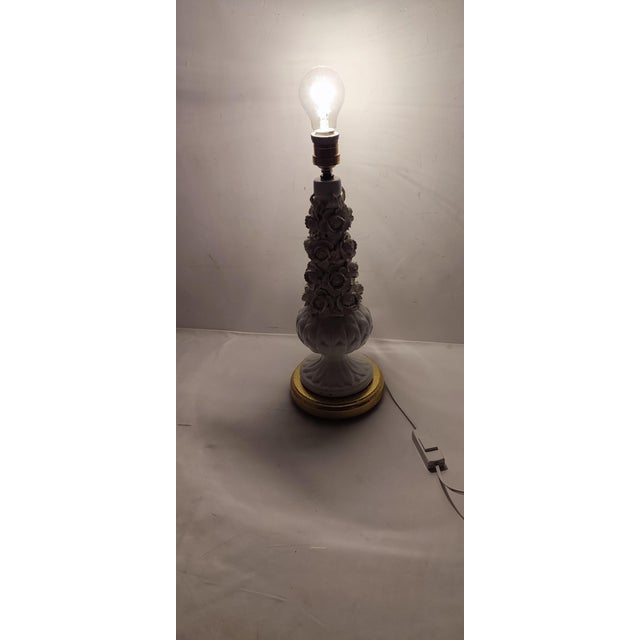 Ceramic Table Lamp from Manises, Spain, 1970s For Sale - Image 3 of 8