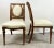 French Vintage French Louis XVI Style Oak Side Chairs, Carved Cameo Back, Pair For Sale - Image 3 of 15