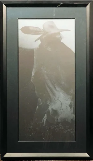 Frank Howell "Winter of the Storyteller Ii" Hand Signed Framed Artwork
