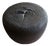 Andrianna Shamaris Charred Suar Wood Drum Coffee Table For Sale