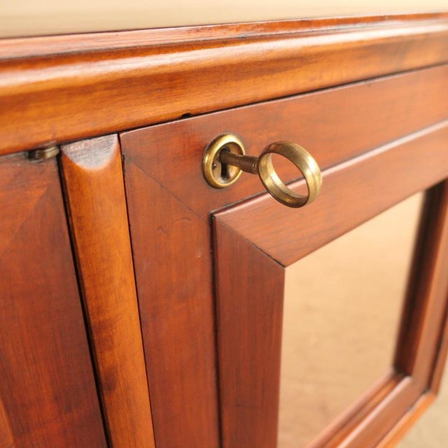 Brown Rose Mirrored Sideboard in Wood For Sale - Image 8 of 18