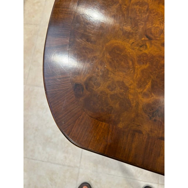 Mid-Century Drop Leaf Tea Table For Sale - Image 9 of 10