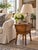 This vintage Kling Colonial maple table dates to circa 1970s and takes its form from an early American sugar chest. The...